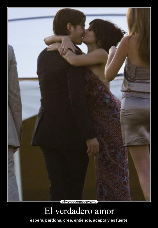 El verdadero amor - espera, perdona, cree, entiende, acepta y es fuerte.♥