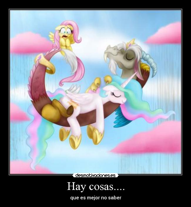 Hay cosas.... - que es mejor no saber