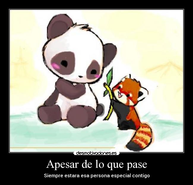 Apesar de lo que pase -