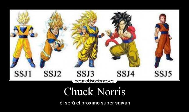Chuck Norris - él será el proximo super saiyan