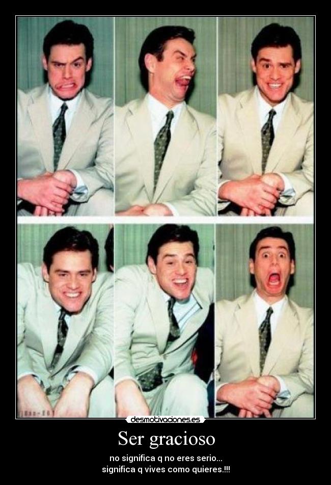 Ser gracioso - 