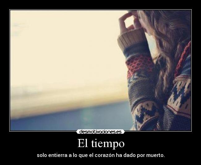 El tiempo - 