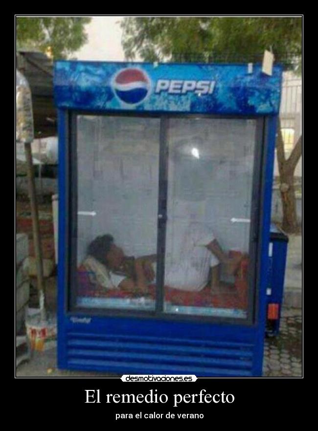 El remedio perfecto - para el calor de verano