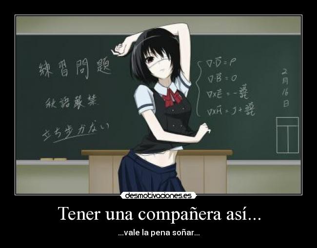 Tener una compañera así... - 