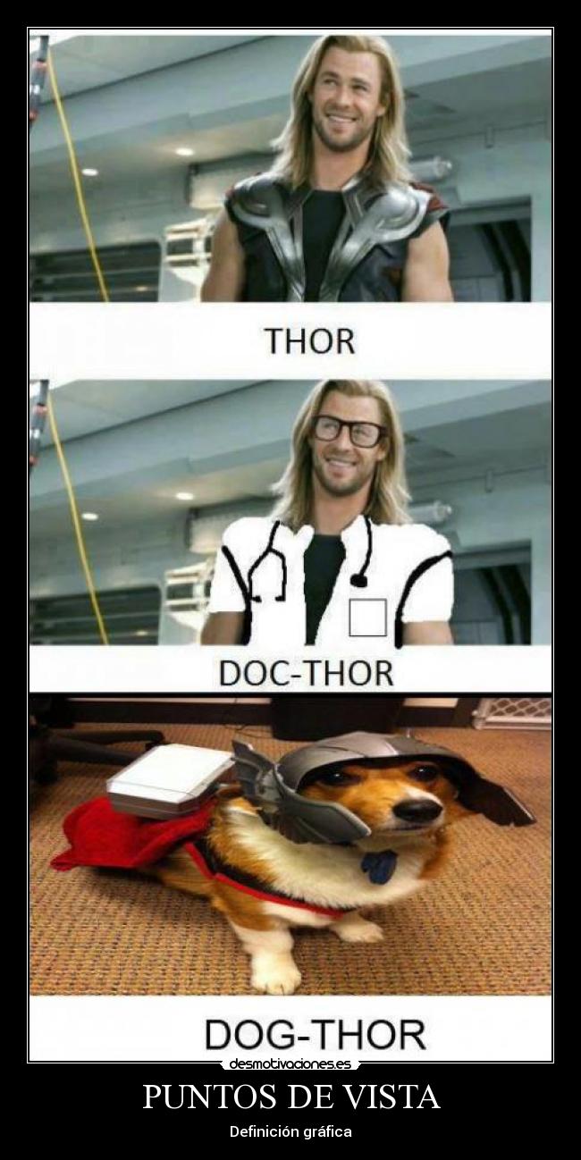 PUNTOS DE VISTA - Definición gráfica