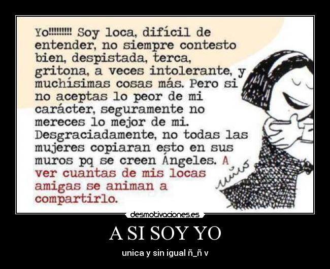 A SI SOY YO - 