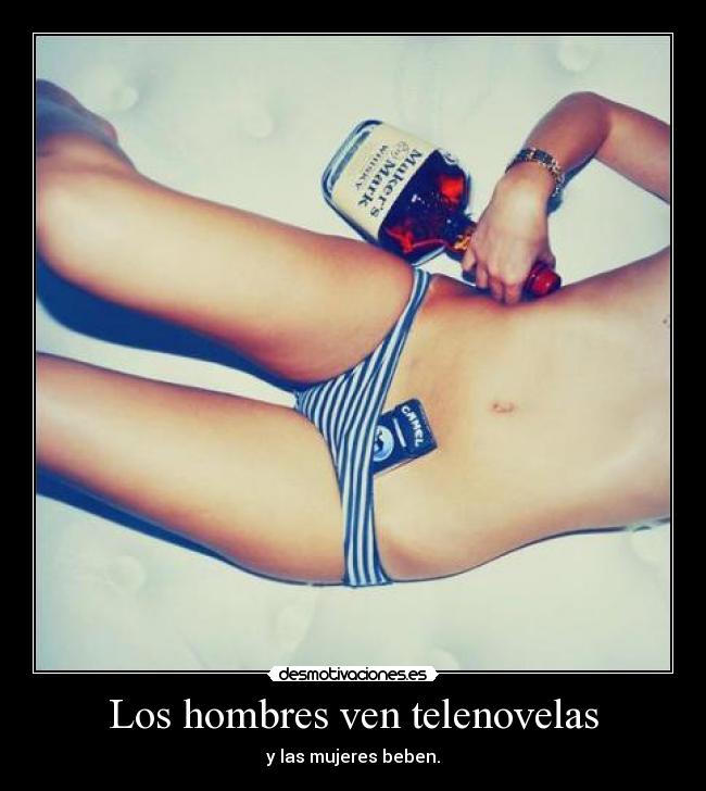 Los hombres ven telenovelas - 