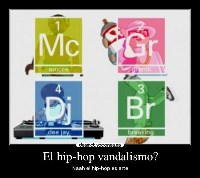 El hip-hop vandalismo? - 
