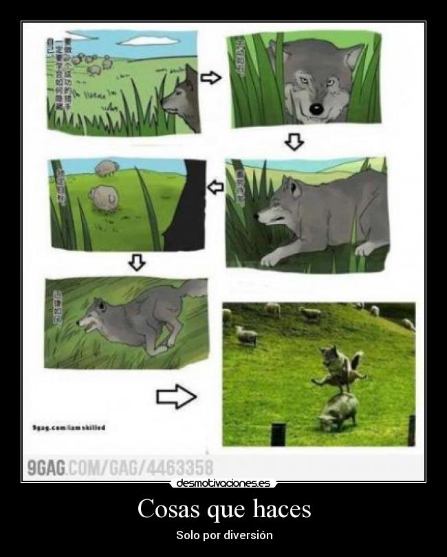 Cosas que haces - Solo por diversión