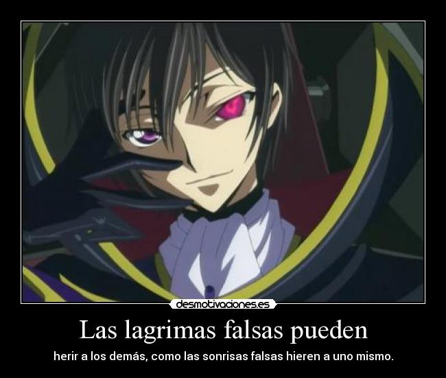 carteles anime code geass zero desmotivaciones