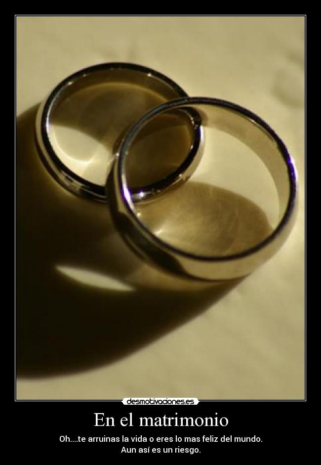 En el matrimonio - 
