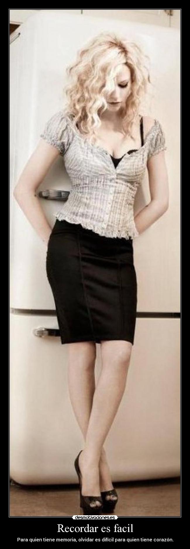 Recordar es facil - Para quien tiene memoria, olvidar es difícil para quien tiene corazón.
