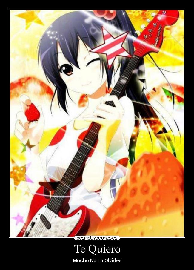 Te Quiero - Mucho No Lo Olvides