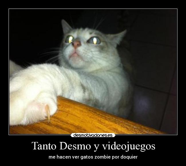 carteles videojuegos gato desmotivaciones