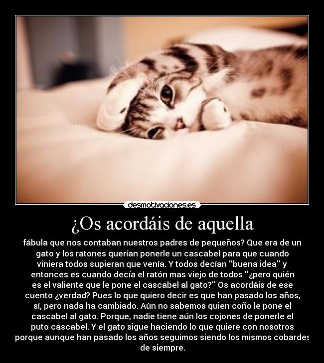 ¿Os acordáis de aquella - 