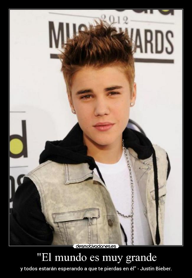 El mundo es muy grande -