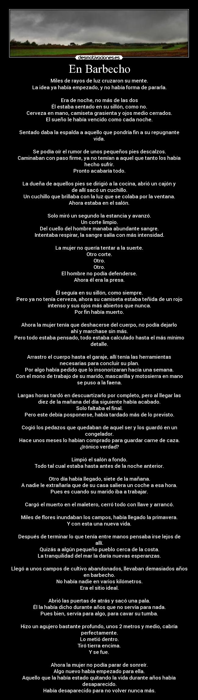 Imágenes y Carteles de BARBECHO Desmotivaciones