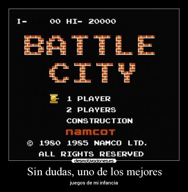 Sin dudas, uno de los mejores -