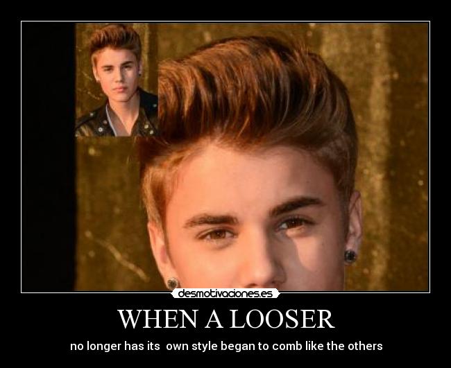 carteles justin gayber desmotivaciones