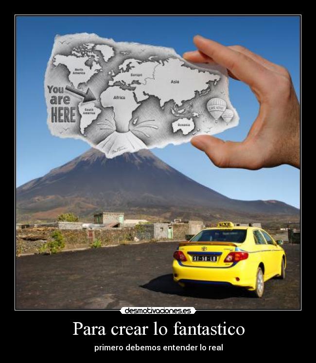 Para crear lo fantastico -