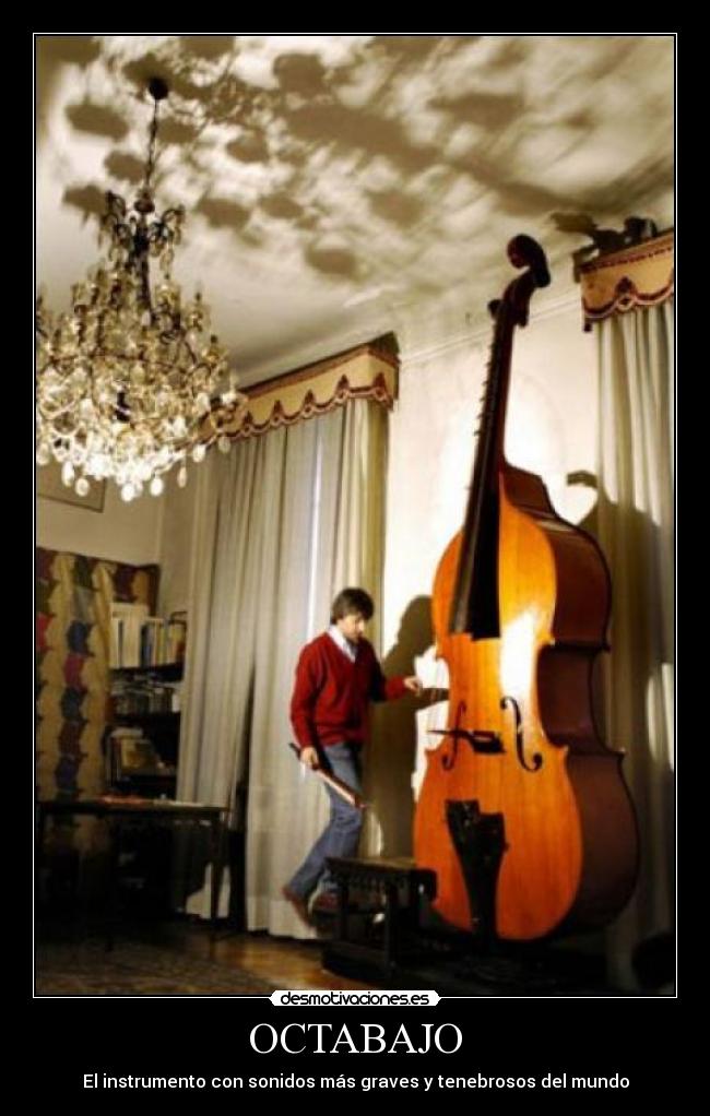 OCTABAJO - El instrumento con sonidos más graves y tenebrosos del mundo