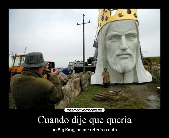 Cuando dije que quería -