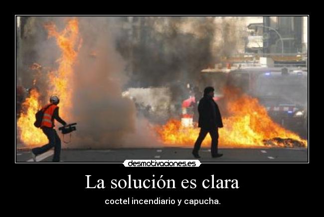 La solución es clara - 