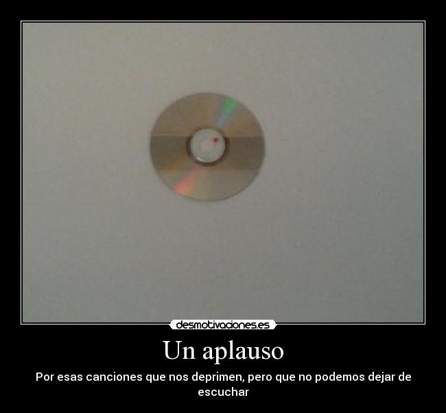 Un aplauso -