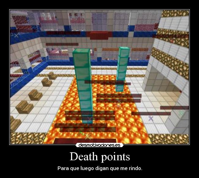 Death points - Para que luego digan que me rindo.