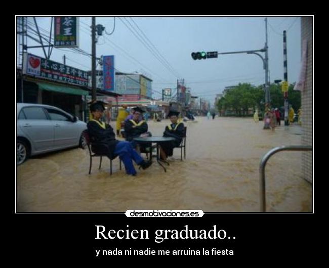 Recien graduado.. - 