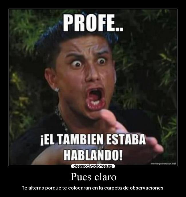 Pues claro -