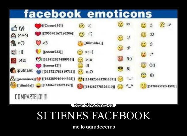 SI TIENES FACEBOOK -