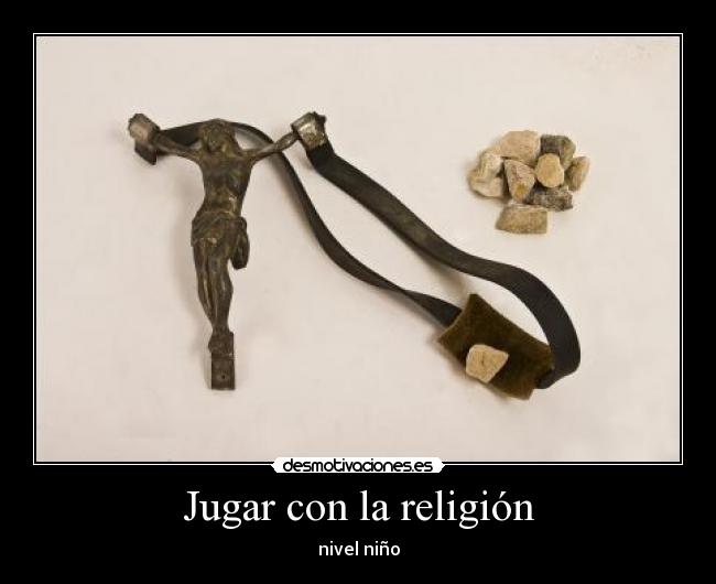 Jugar con la religión -