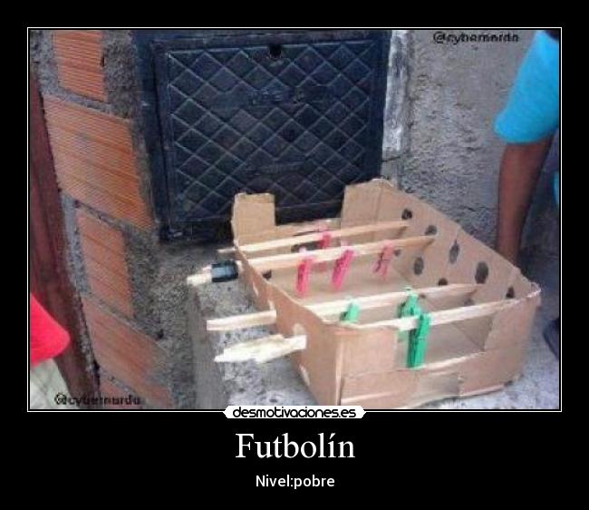Futbolín - Nivel:pobre