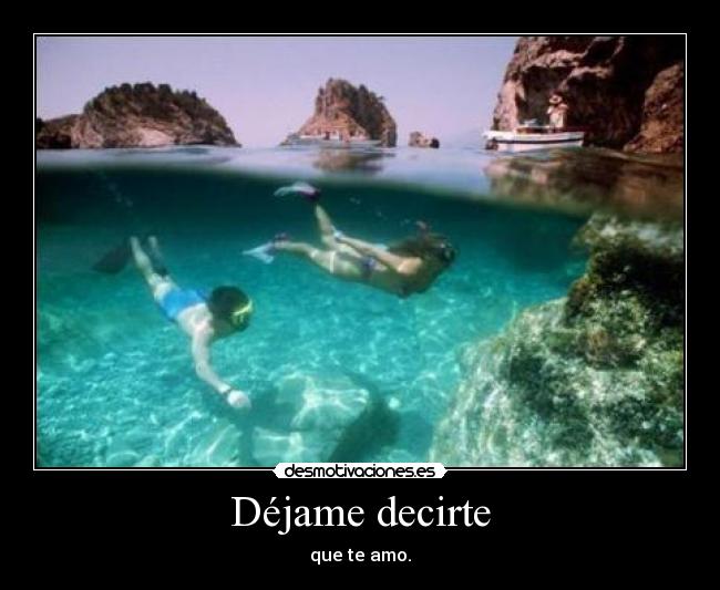 Déjame decirte - 