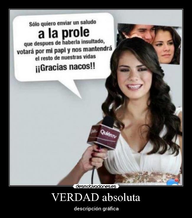 VERDAD absoluta - descripción gráfica