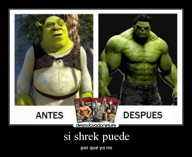 si shrek puede - 