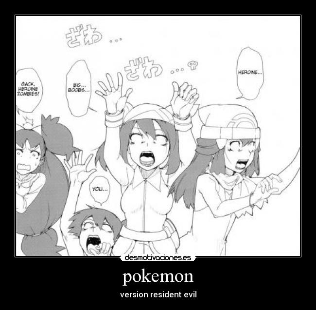 pokemon - version resident evil