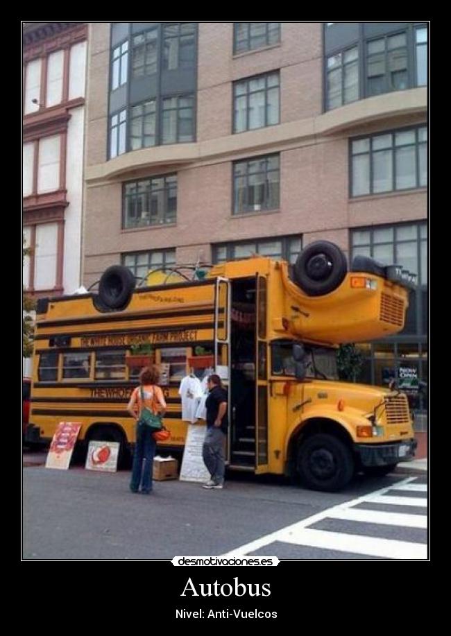 Autobus - Nivel: Anti-Vuelcos