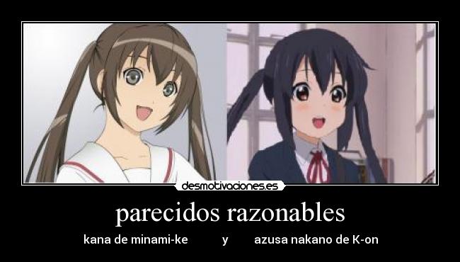parecidos razonables -