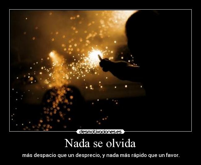 Nada se olvida - 