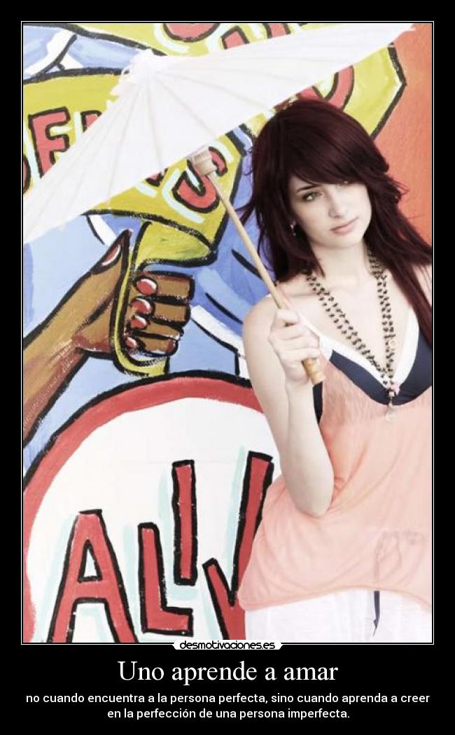 Uno aprende a amar - 