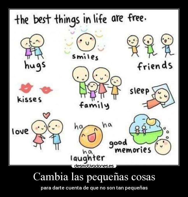 Cambia las pequeñas cosas - 