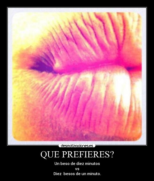 QUE PREFIERES? - 