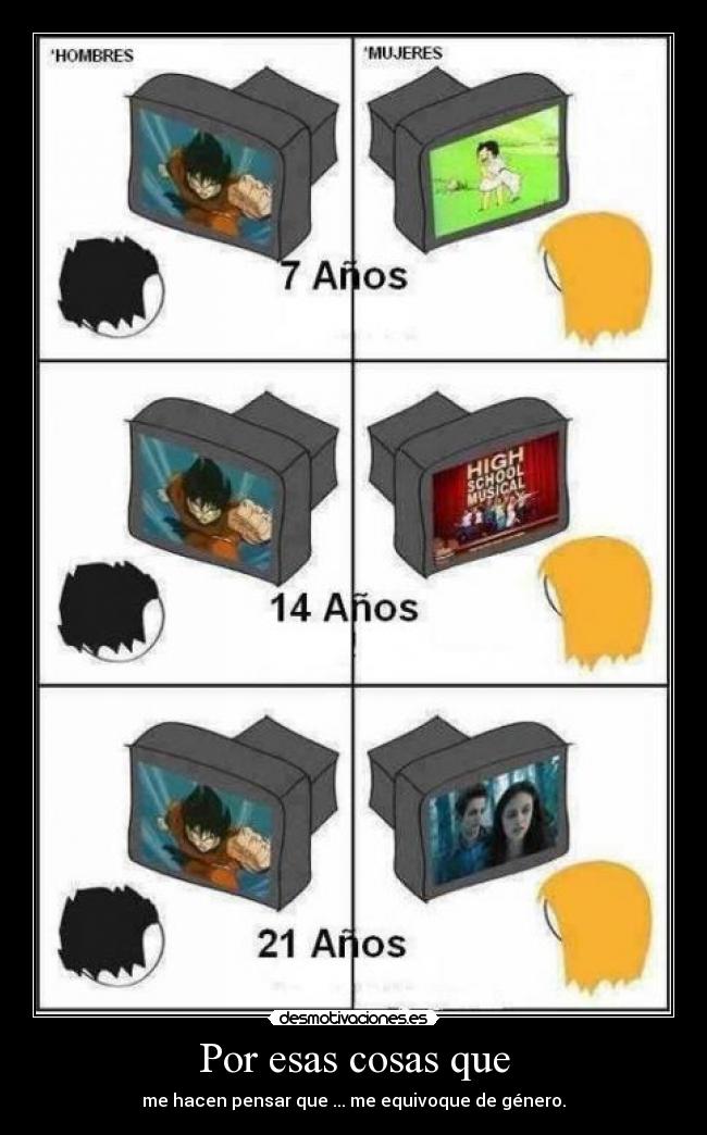 carteles creo que soy hombre desmotivaciones