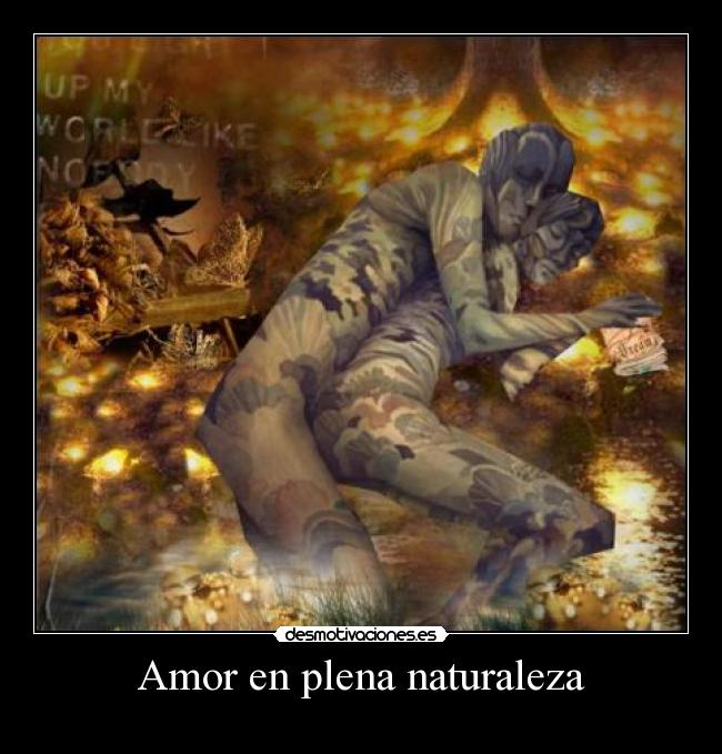 Amor en plena naturaleza -