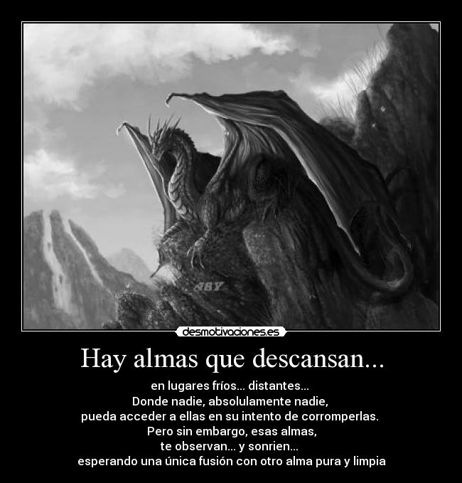 Hay almas que descansan... - 