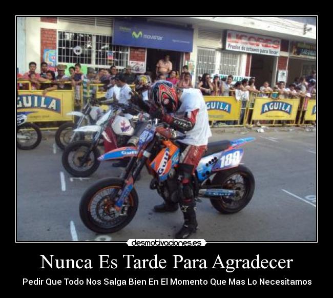 Nunca Es Tarde Para Agradecer - 