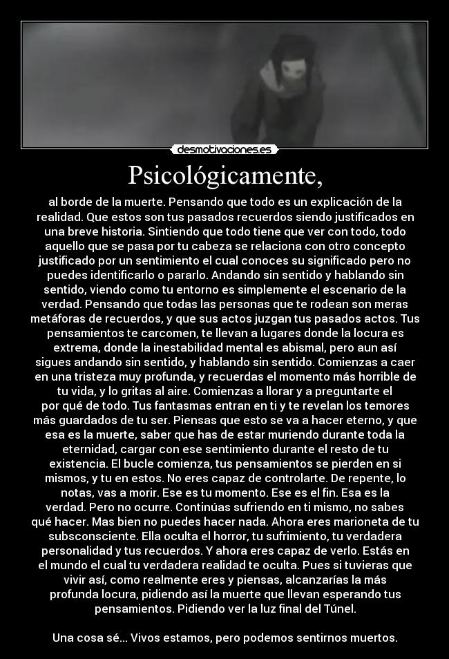 Psicológicamente, - 