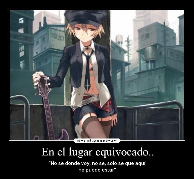 En el lugar equivocado.. - 